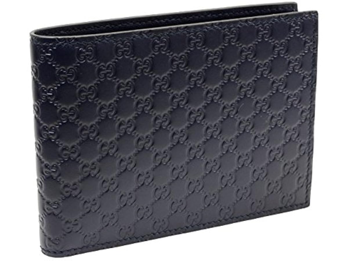 GUCCI 二つ折り財布 ブラック レザー 292534 Amazon.co.jp: [グッチ] 財布 折財布 二つ折り シマ レザー
